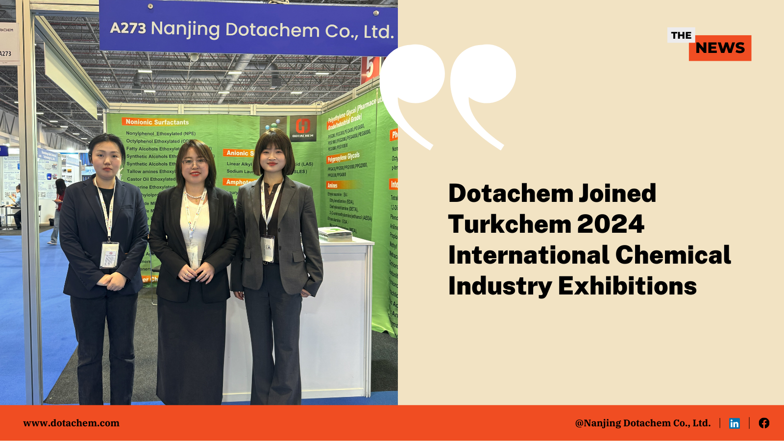 I-Dotachem yethula e-2024 TURKCHEM Eurasia International Chemical Exhibition